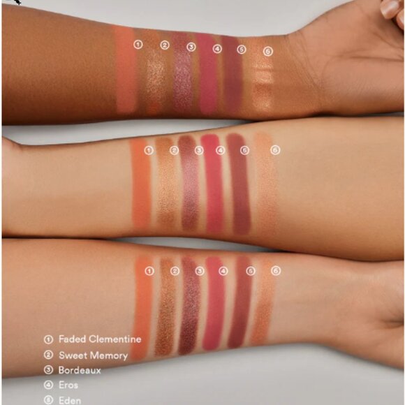 Em Cosmetics Divine Skies eyeshadow palette in faded clementine - Picture 2 of 3